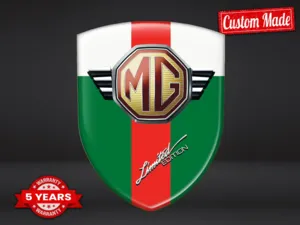 MG Emblemi Cofano Alta Qualità Professionale Regolabili